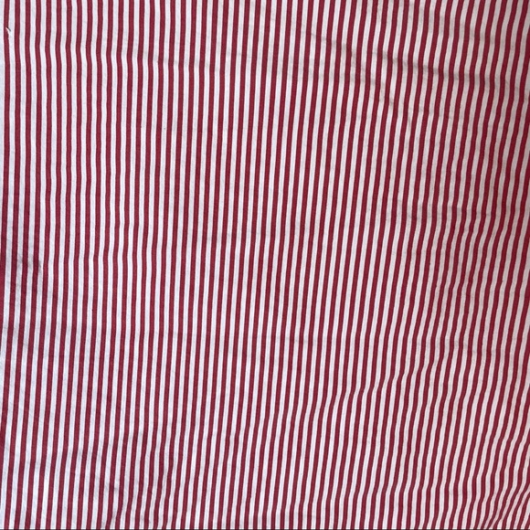 Zara Women Red and White Wrap Belt Blouse Size S - Picture 3 of 10